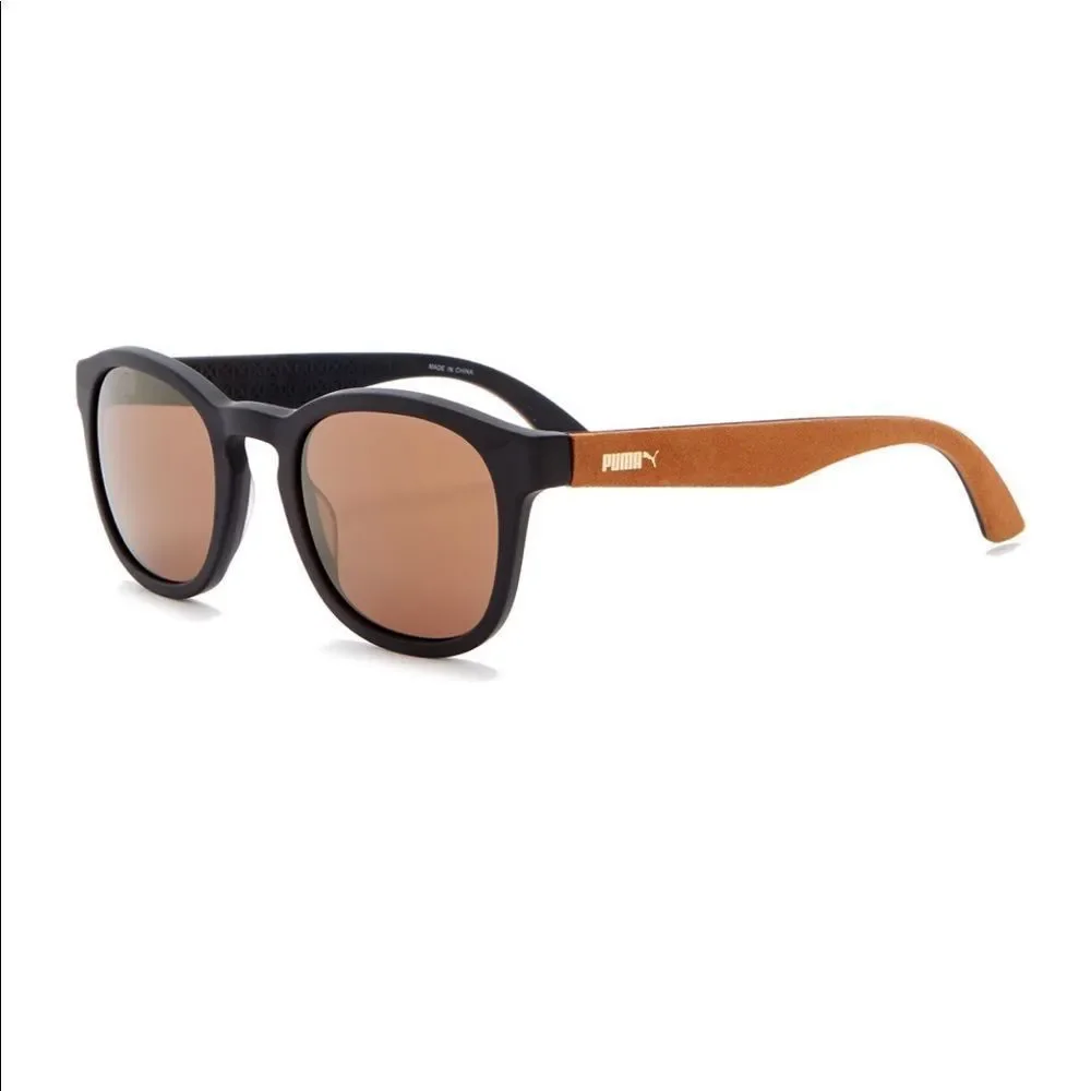 Puma Suede Square Sunglasses New